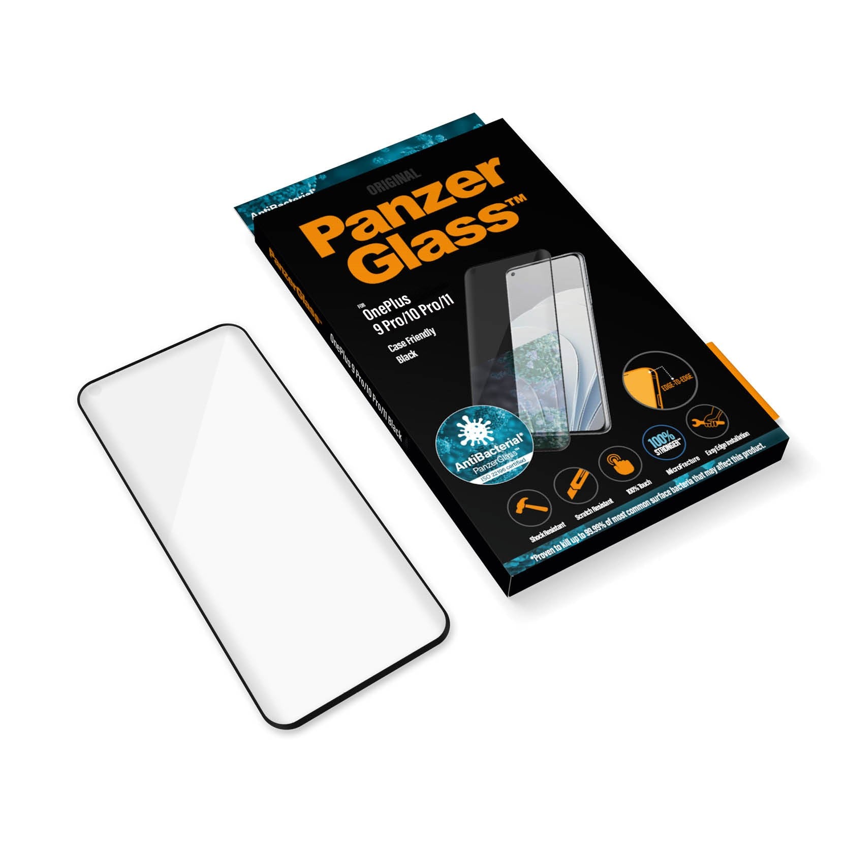 PanzerGlass® Displayschutz OnePlus 9 Pro | 10 Pro | 11 | Ultra-Wide Fit